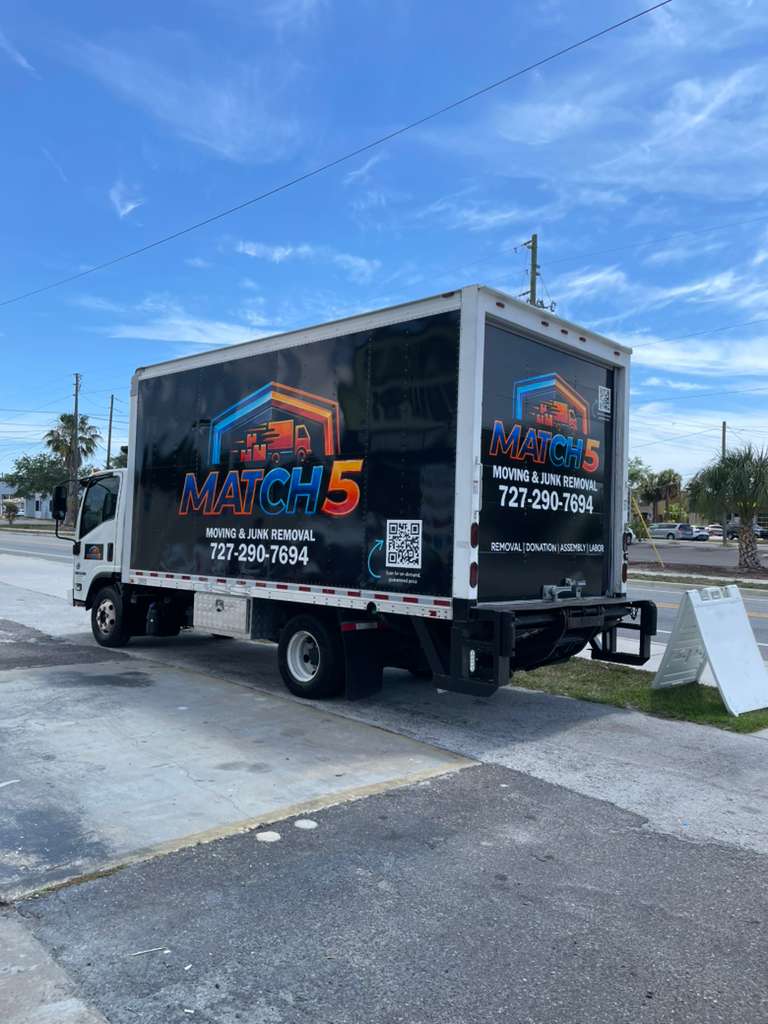 Match Junk MATCH5 MOVERS | Tampa Bay Moving & Junk Removal